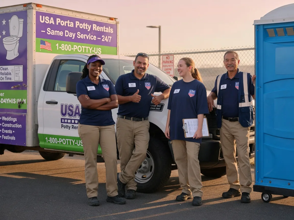 Porta Potty Rental company in Ozark, AR