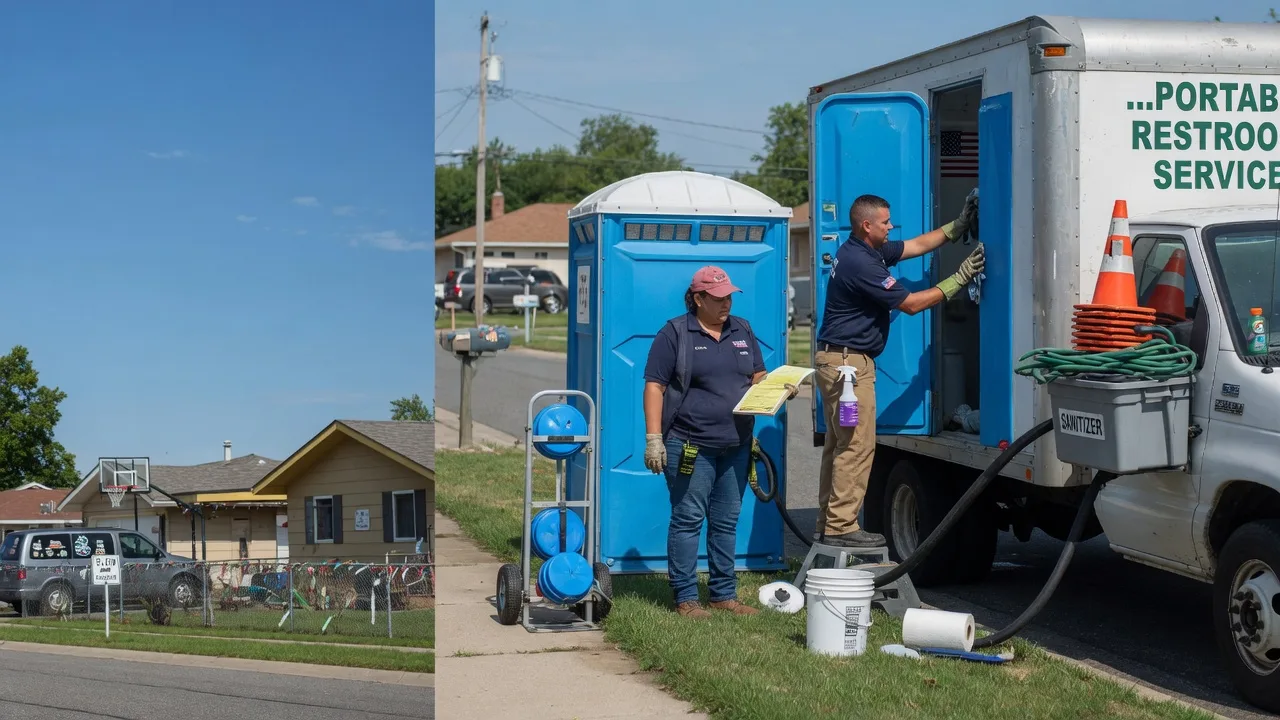 Portable Toilet Rental in Ozark, AR near me